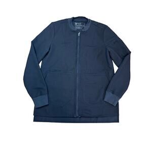 Figs Bellery Scrub Jacket in Black